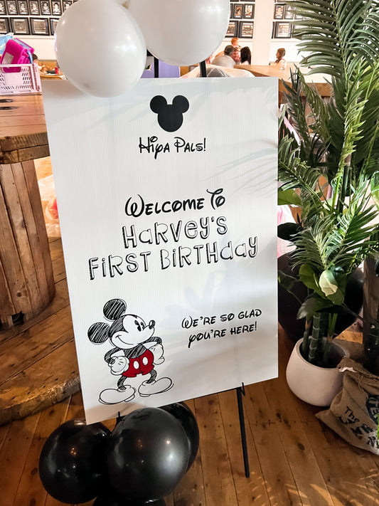 Event Welcome Signs