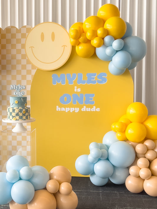 DIY Balloon Garland Kit - Blue and Yellow