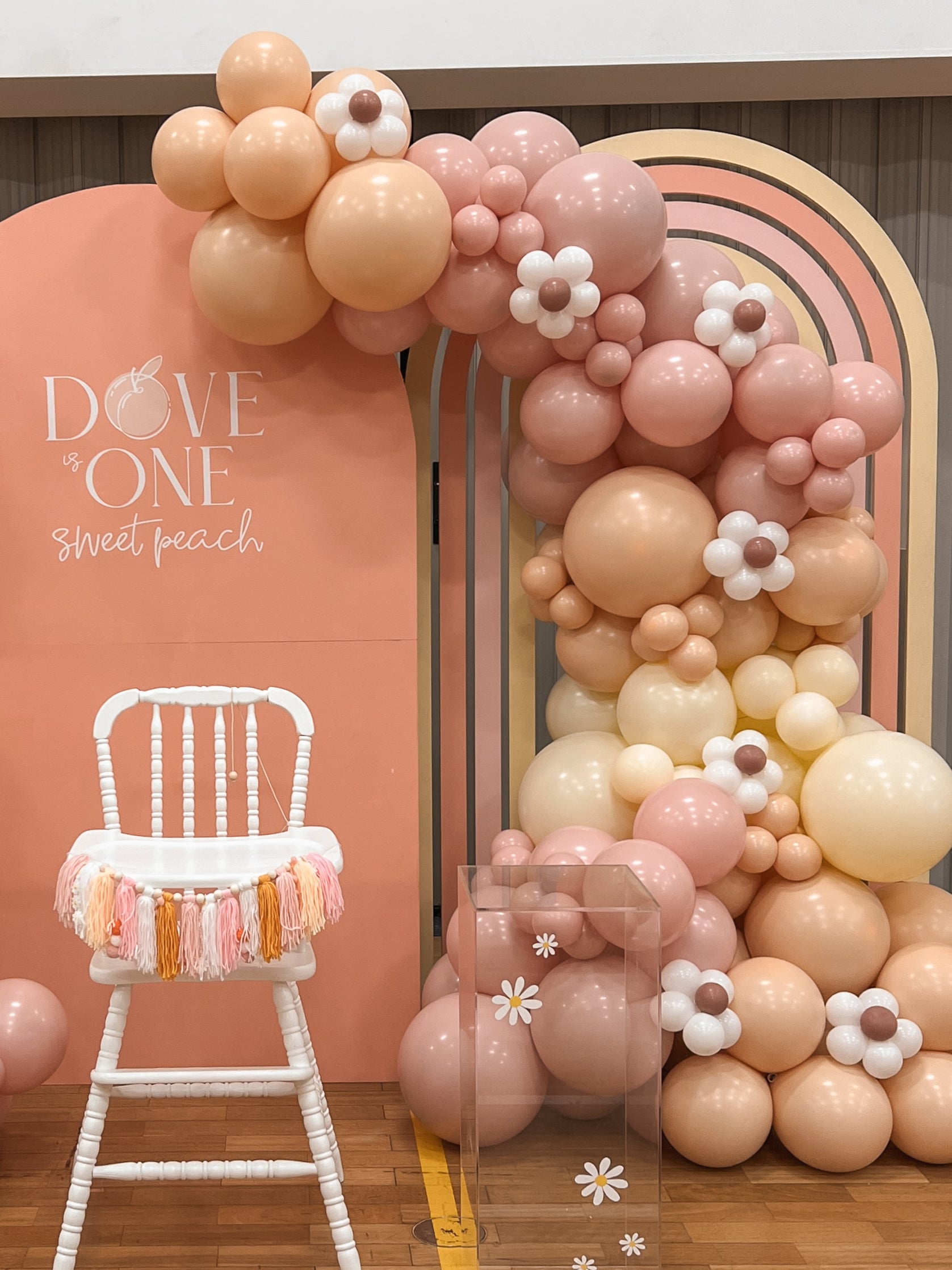 DIY Balloon Garland Kit - Peachy Pastels